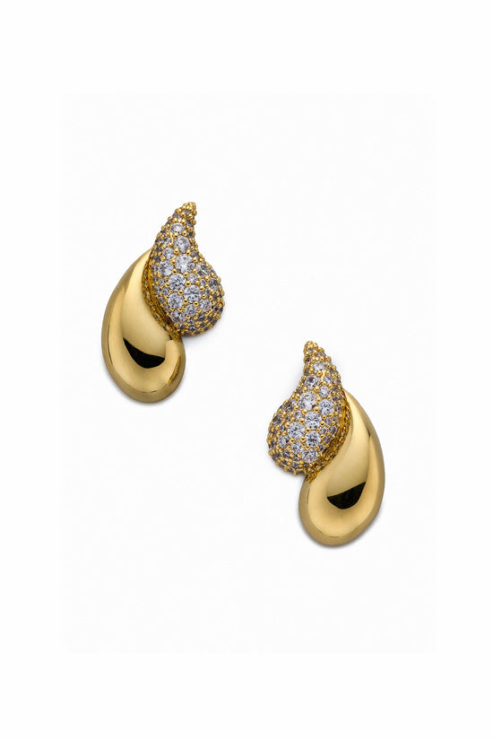 Pisa Double Teardrop Earrings view 1