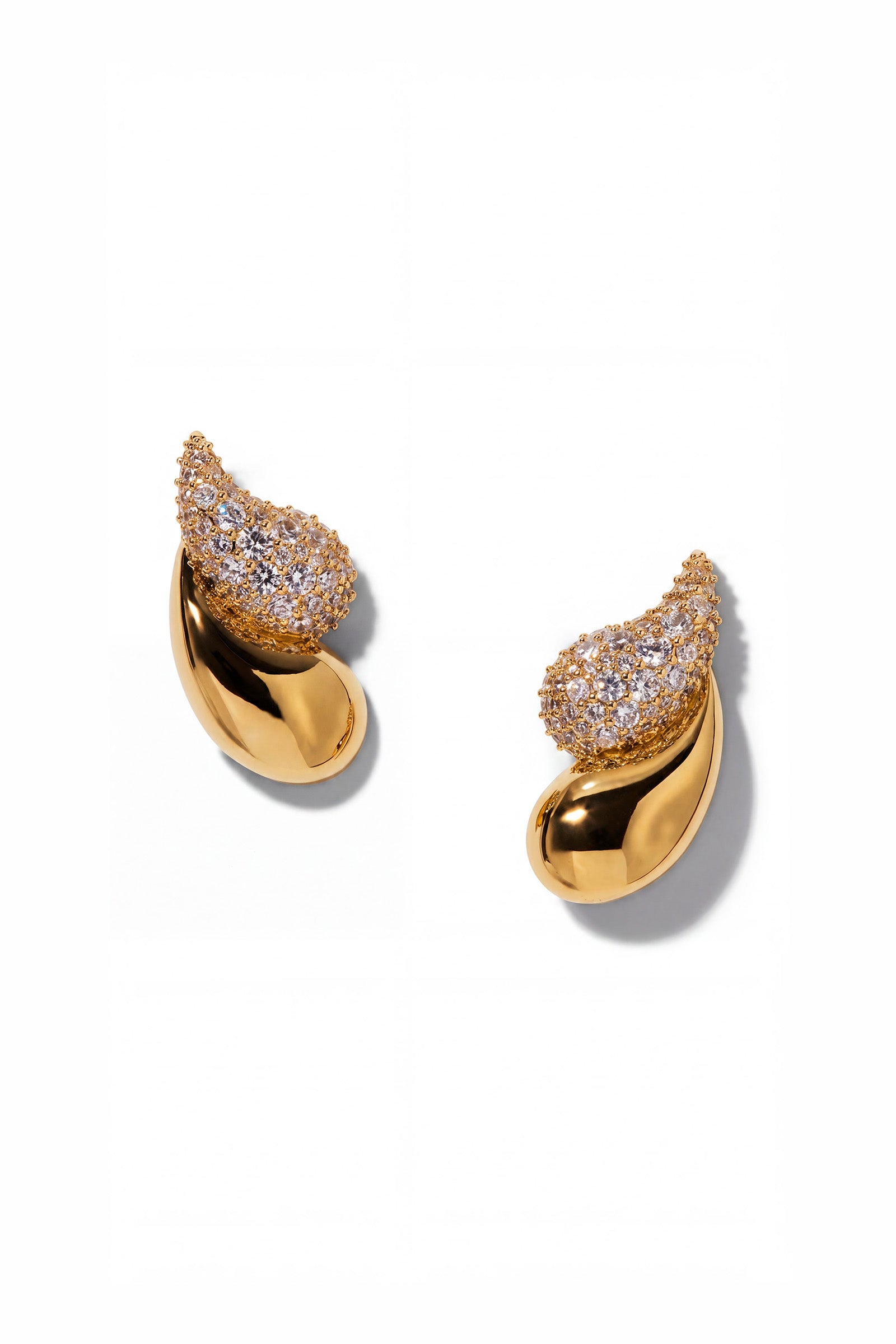 Pisa Double Teardrop Earrings view 2