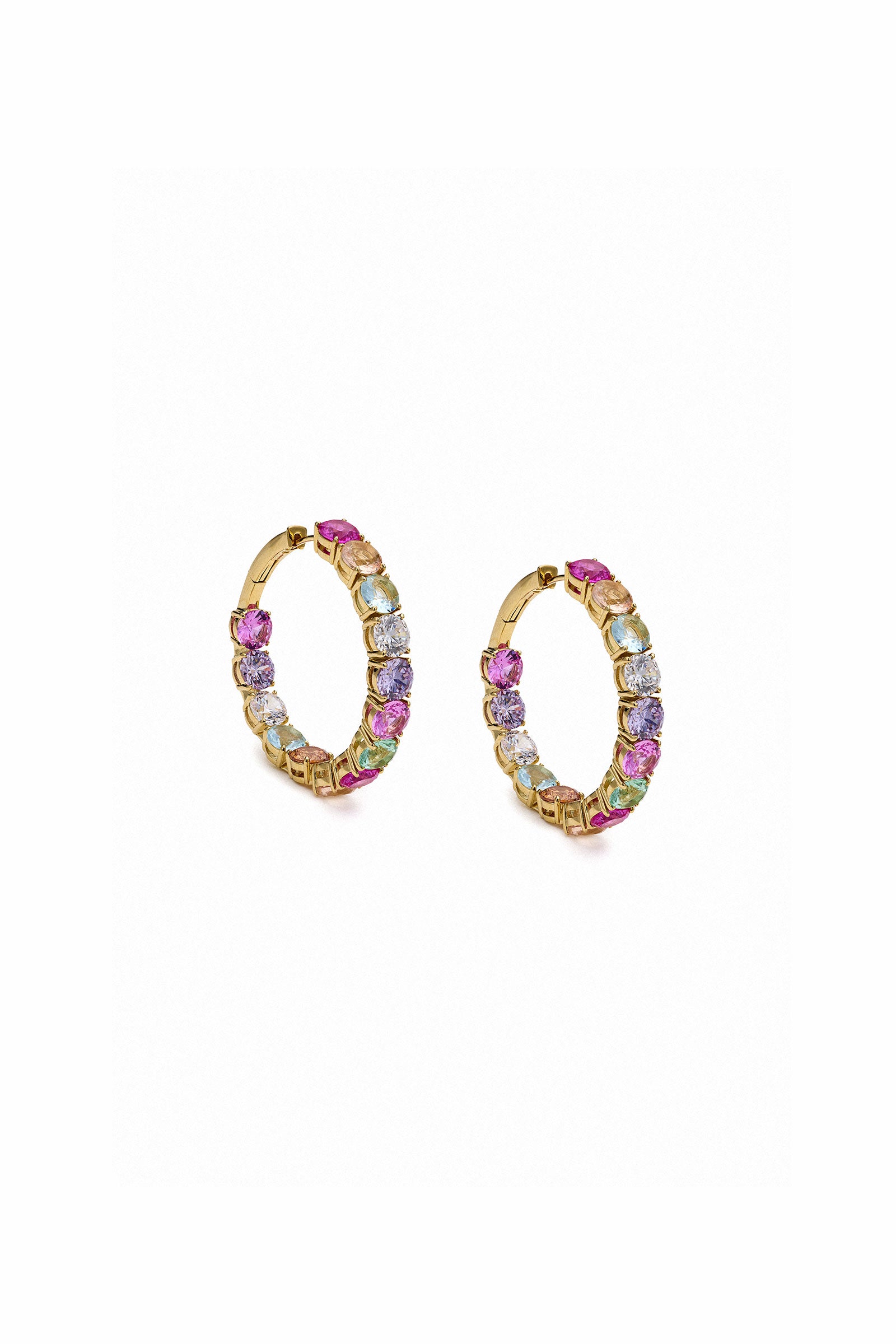 Candy Crush Hoop Earrings view 1