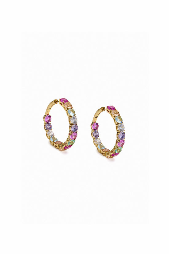 Candy Crush Hoop Earrings view 1