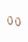 Candy Crush Hoop Earrings View 2
