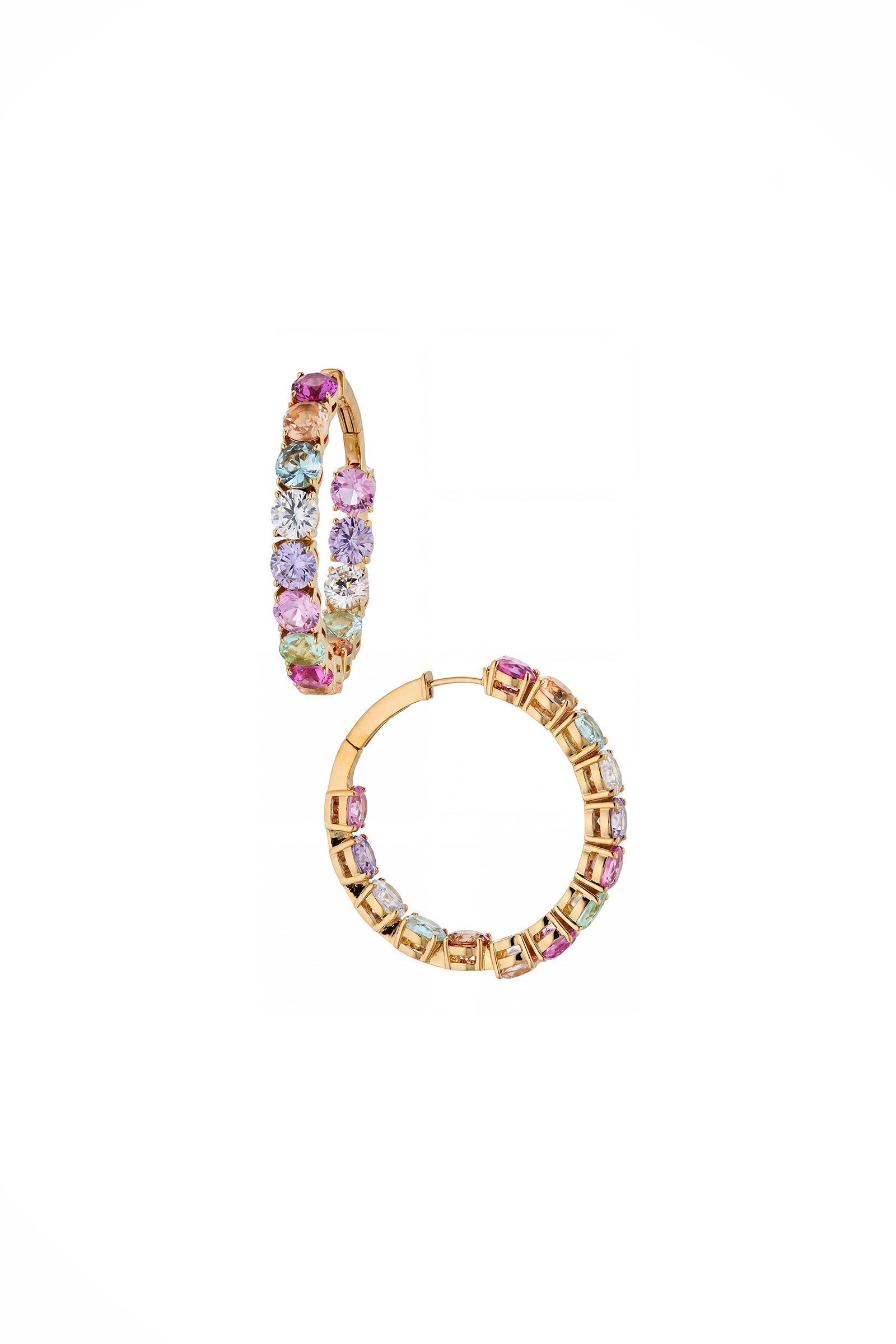 Candy Crush Hoop Earrings view 2
