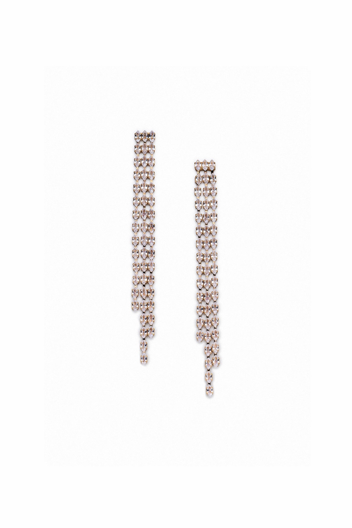 Fan Out Dangle Earrings View 2