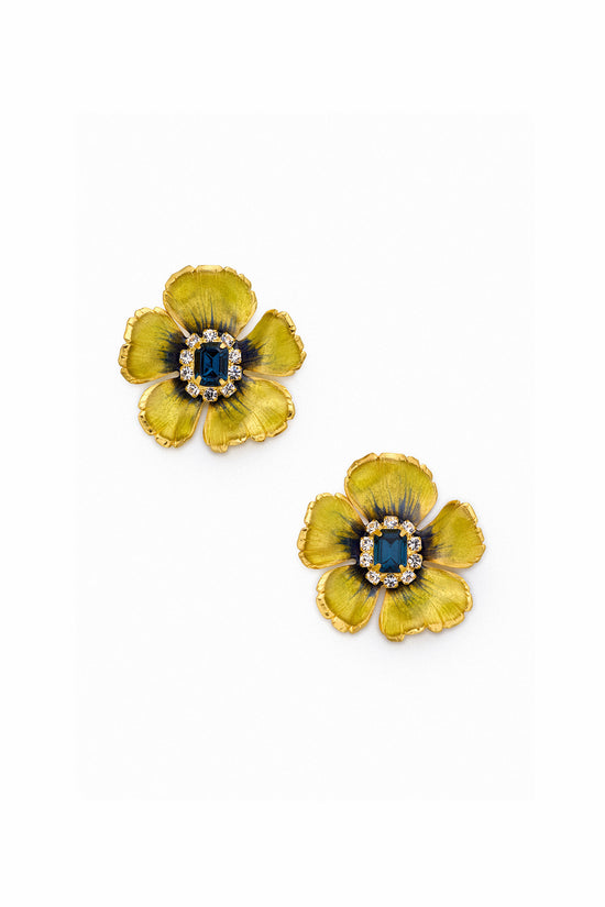Jonquil Flora Earrings view 2