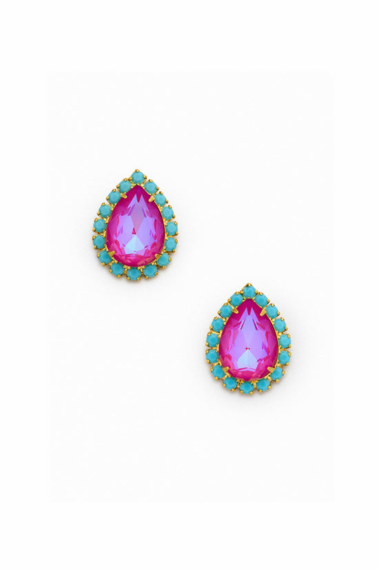 Pear Stud Earrings view 1