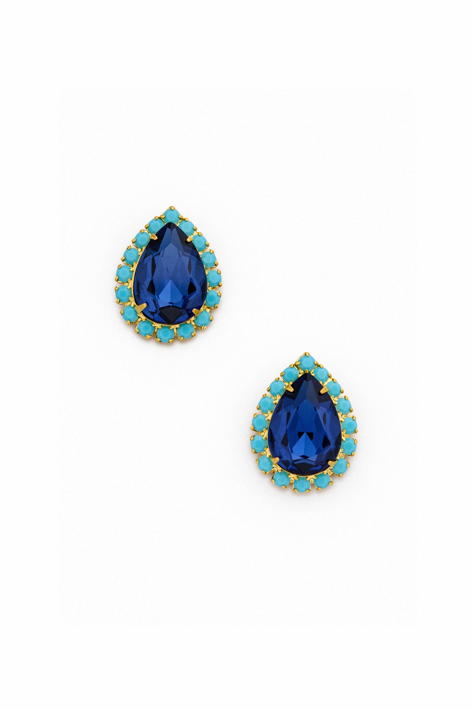 Pear Stud Earrings view 1