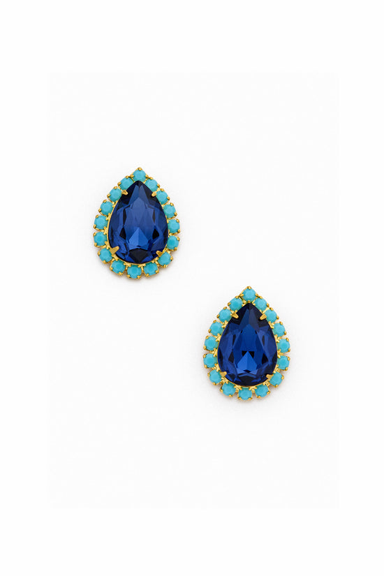Pear Stud Earrings view 1