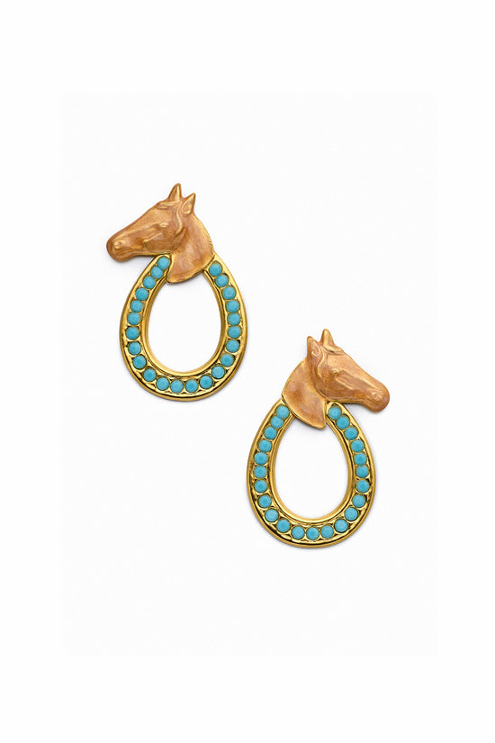 Lexington Horse Earrings view 1
