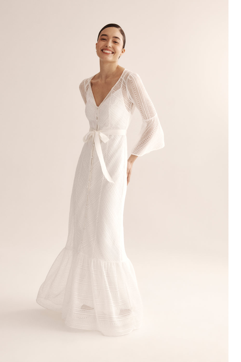 raina maxi dress maxi knitted dress Ulla Johnson Raina Ruffle Knit Maxi Dress