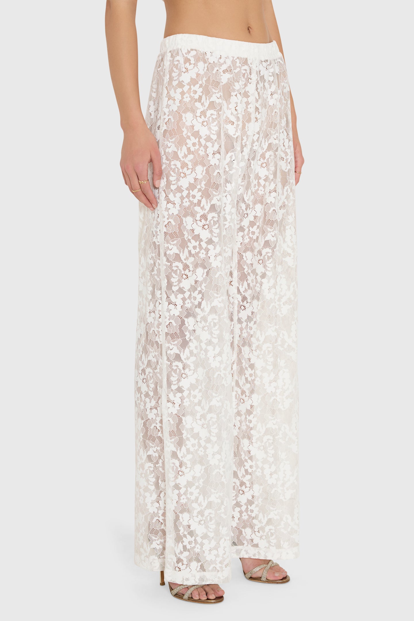 Mariko Pants in Lace View 2