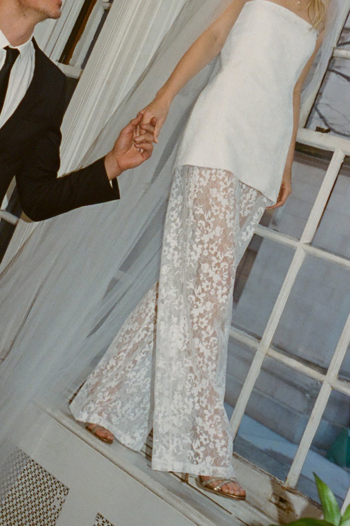 Mariko Pants in Lace