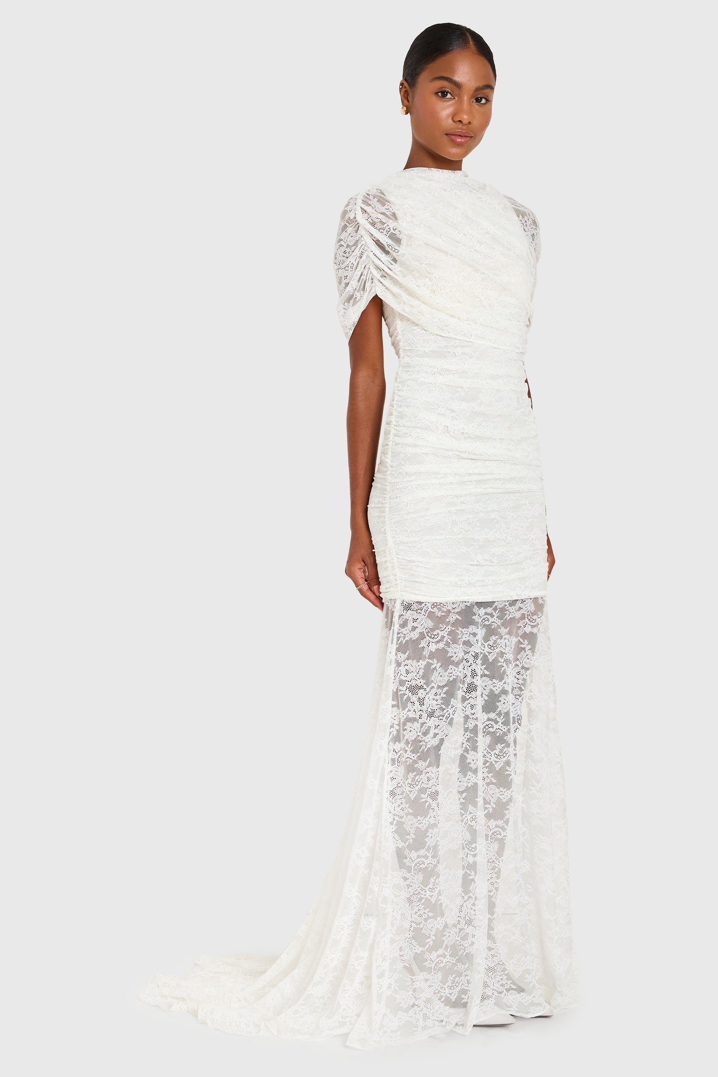 Evianna Gown in Ivory | Women's Formal Evening Gown - Amanda Uprichard Evianna Gown in Ivory | Women's Formal Evening Gown - Amanda Uprichard