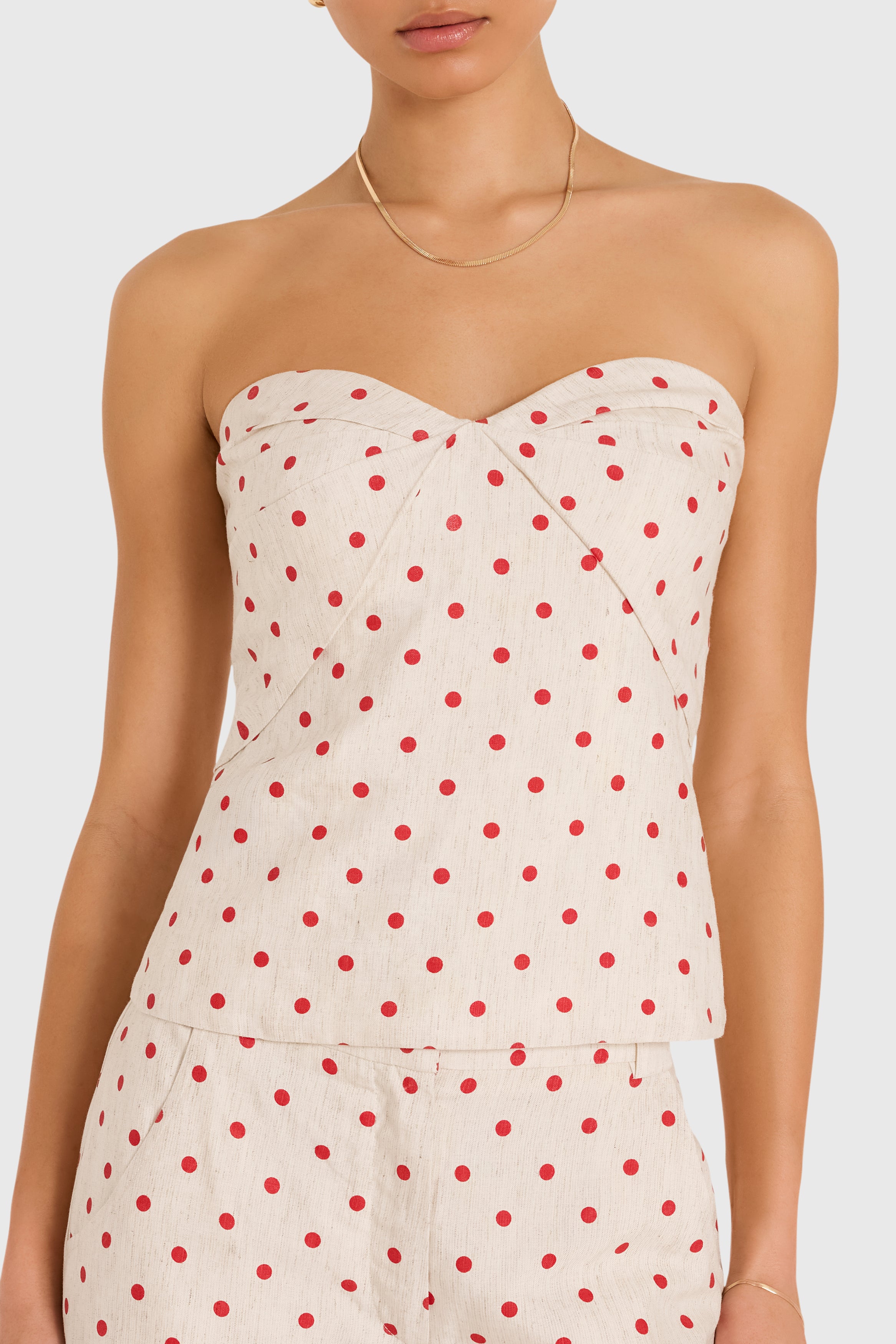 Soho Top in Polka Dot