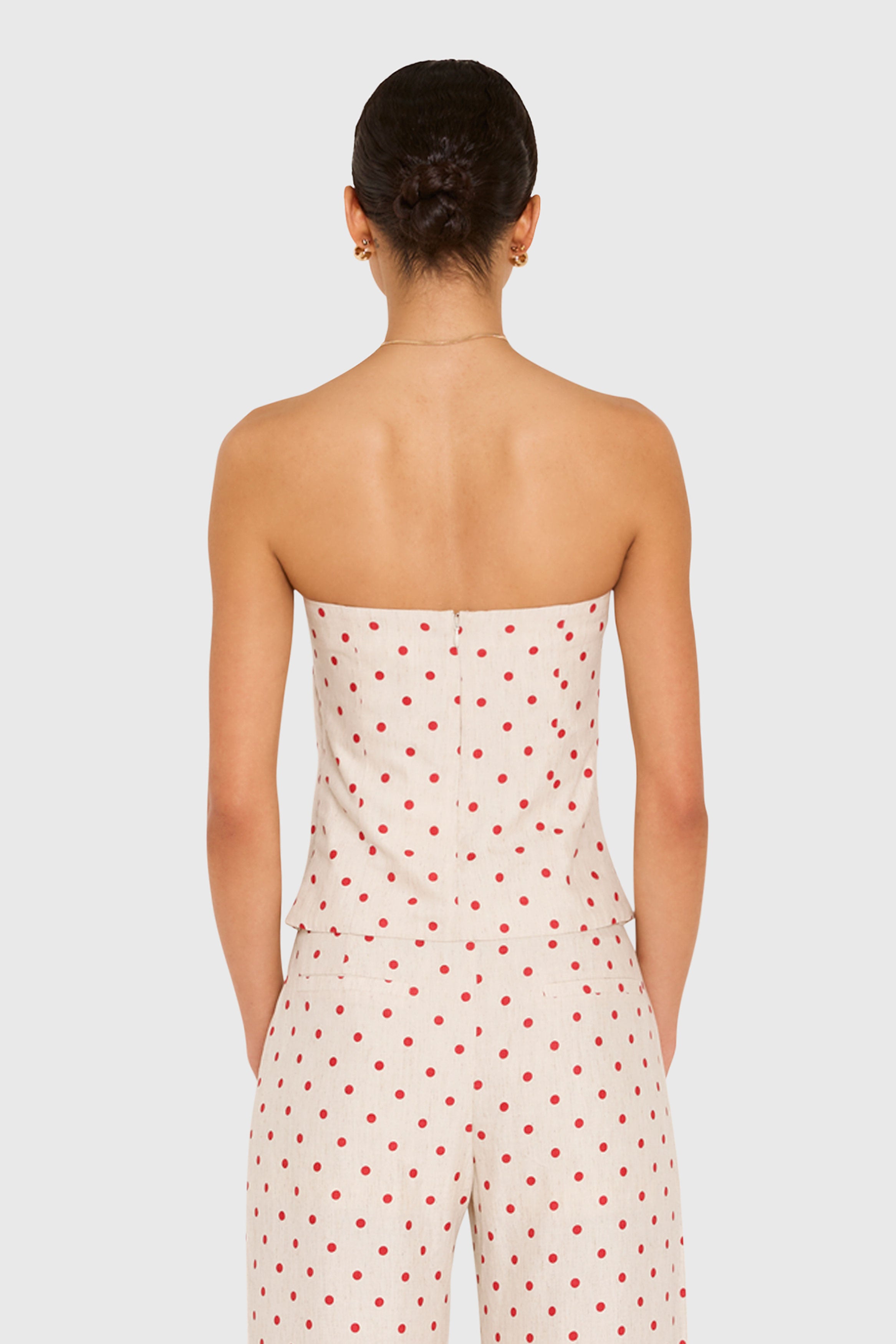 Soho Top in Polka Dot