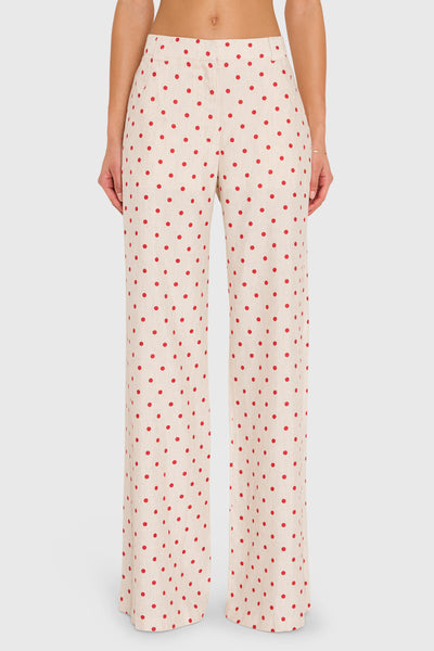 Saddler Pants in Polka Dot