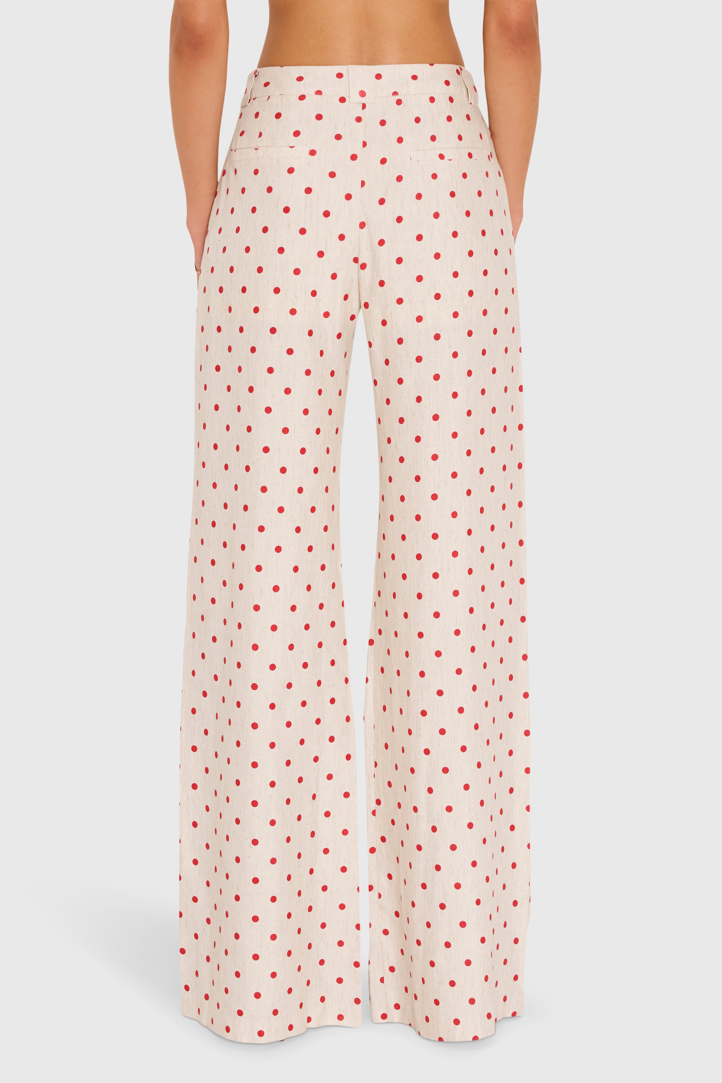 Saddler Pants in Polka Dot