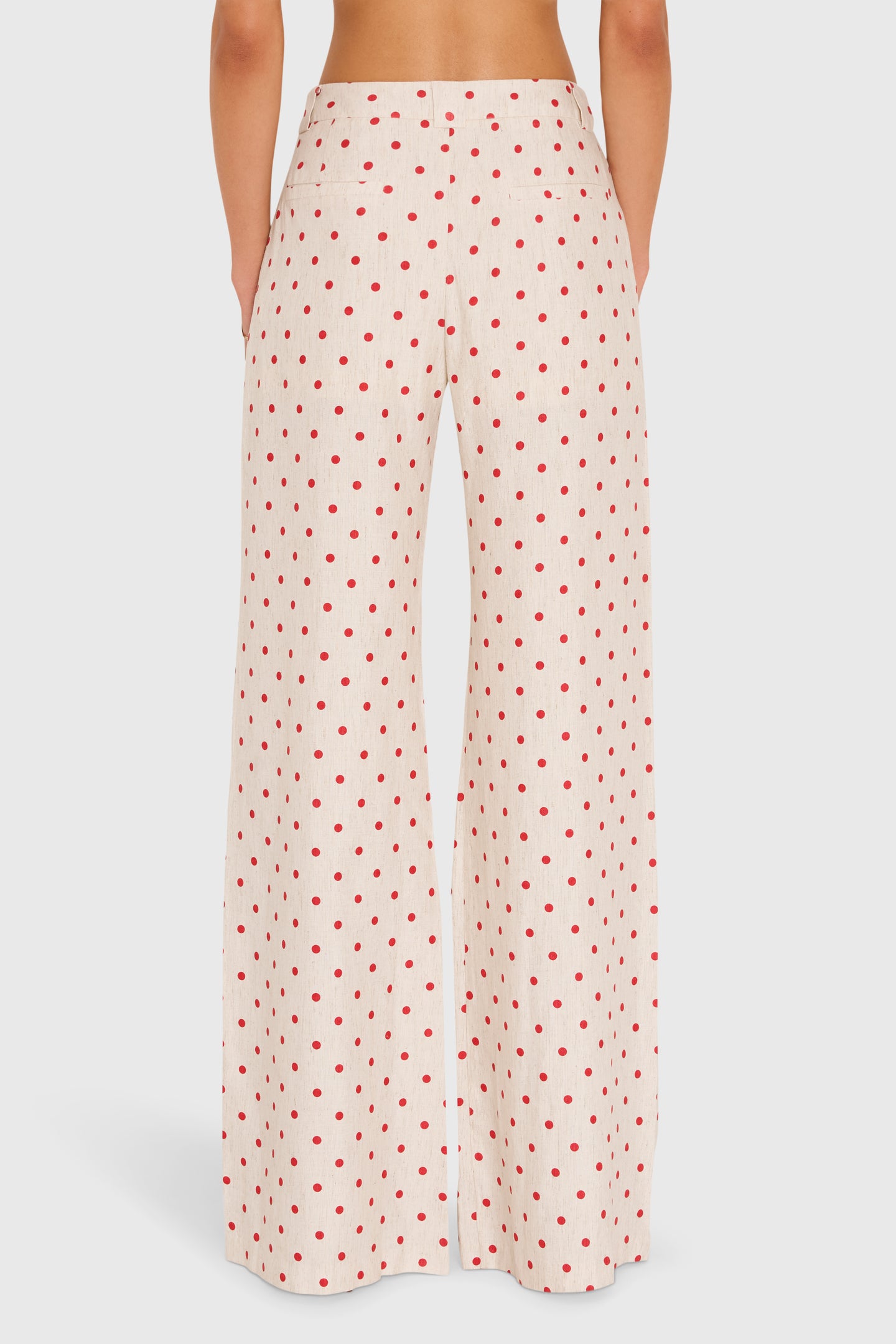 Saddler Pants in Polka Dot View 3