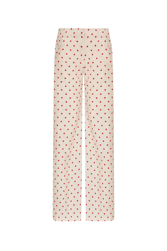 Saddler Pants in Polka Dot view 1