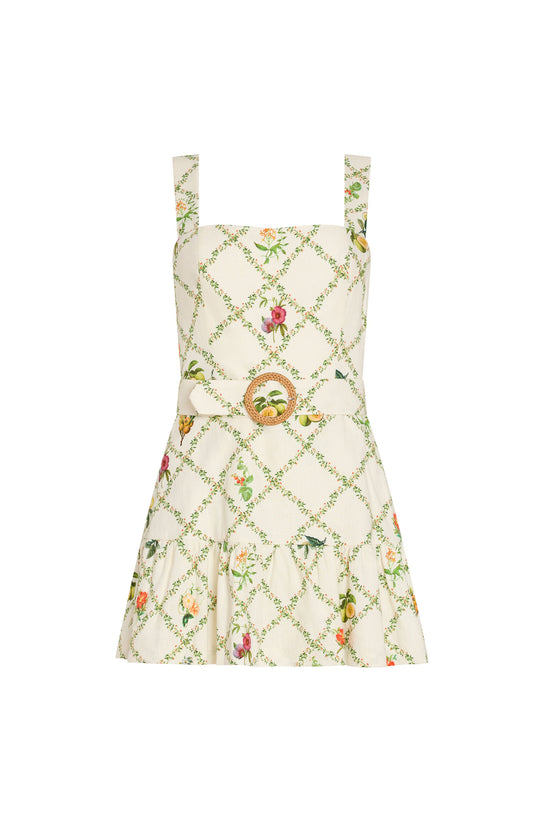Lena Romper in Trellis view 1