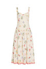 Soho Midi Dress in Boardwalk View 5