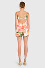Francie Romper in Hibiscus View 3