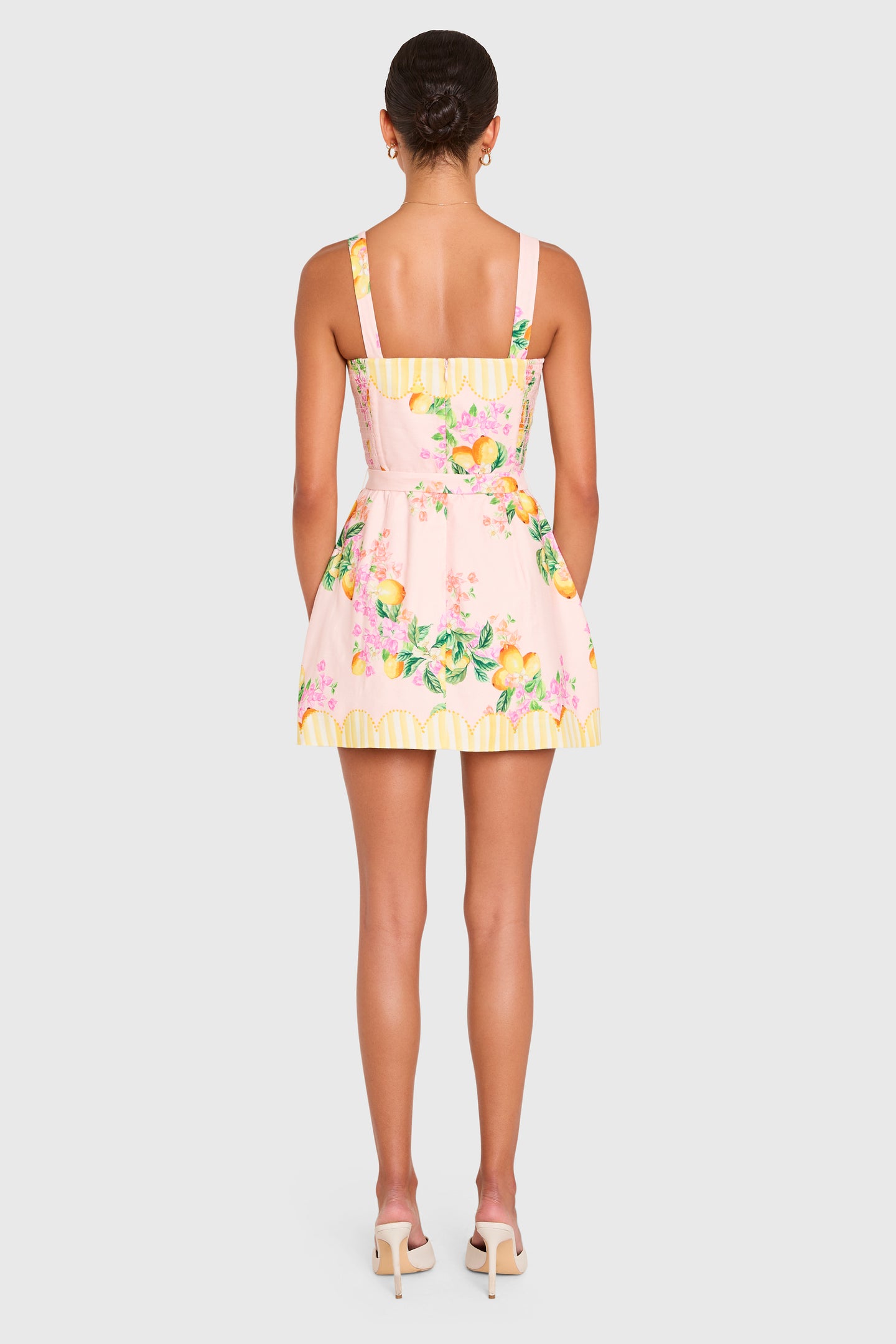 Judie Romper in Limoncello View 3