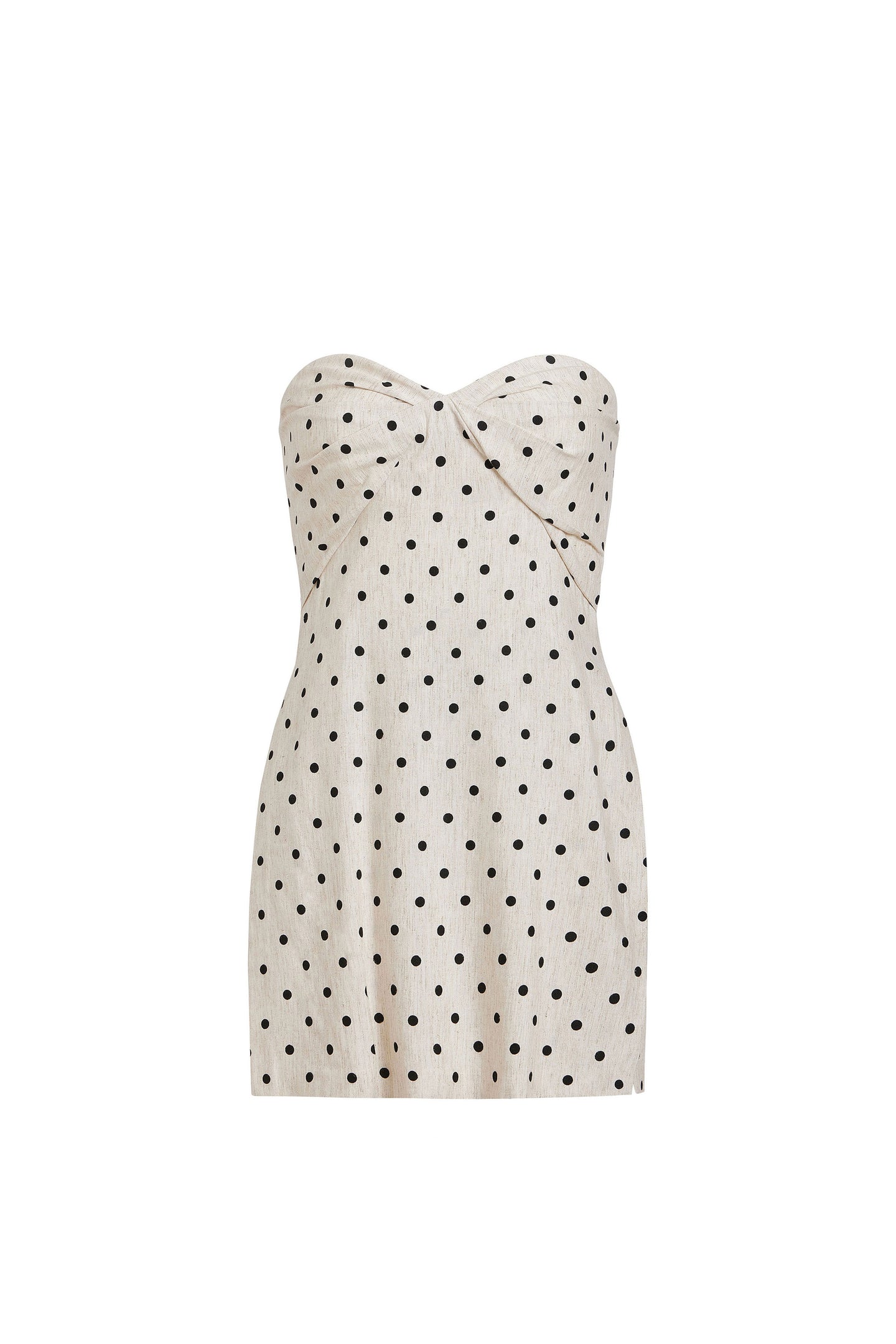 Strapless Soho Romper in Polka Dot View 6