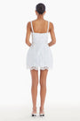 Bethany Skort Romper in Lace View 3