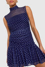 Rumi Sleeveless Dress in Polka Dot View 4
