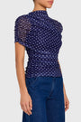 Evianna Top in Polka Dot View 2
