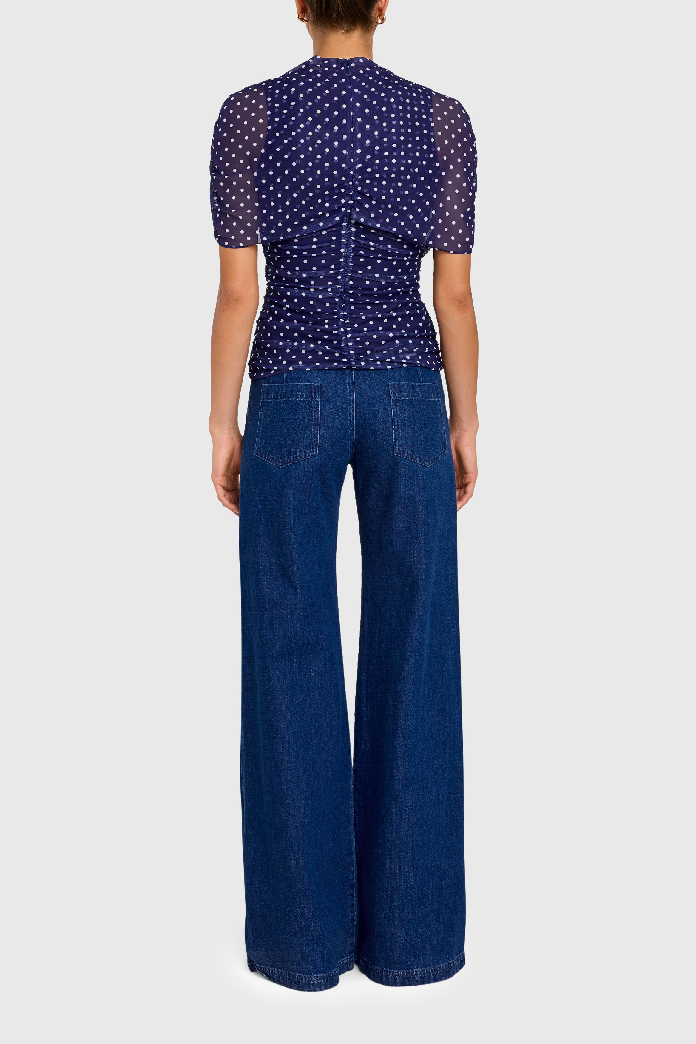 Evianna Top in Polka Dot