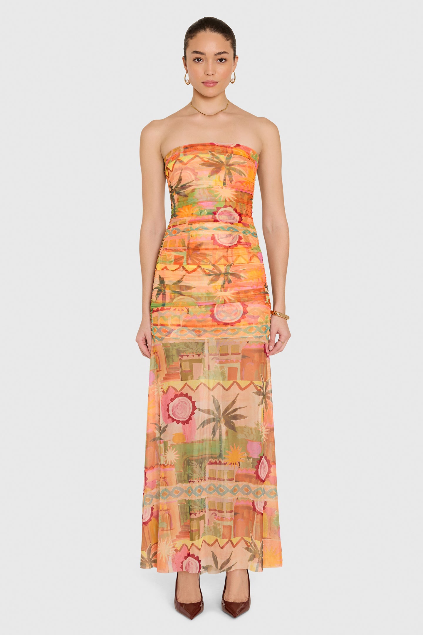 Leo Maxi Dress in Palm Springs View 1