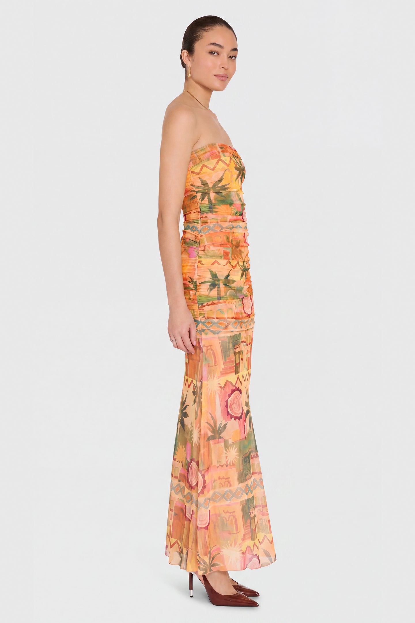 Leo Maxi Dress in Palm Springs View 2