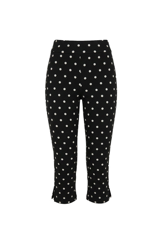 Nico Capri Pants in Polka Dot view 1