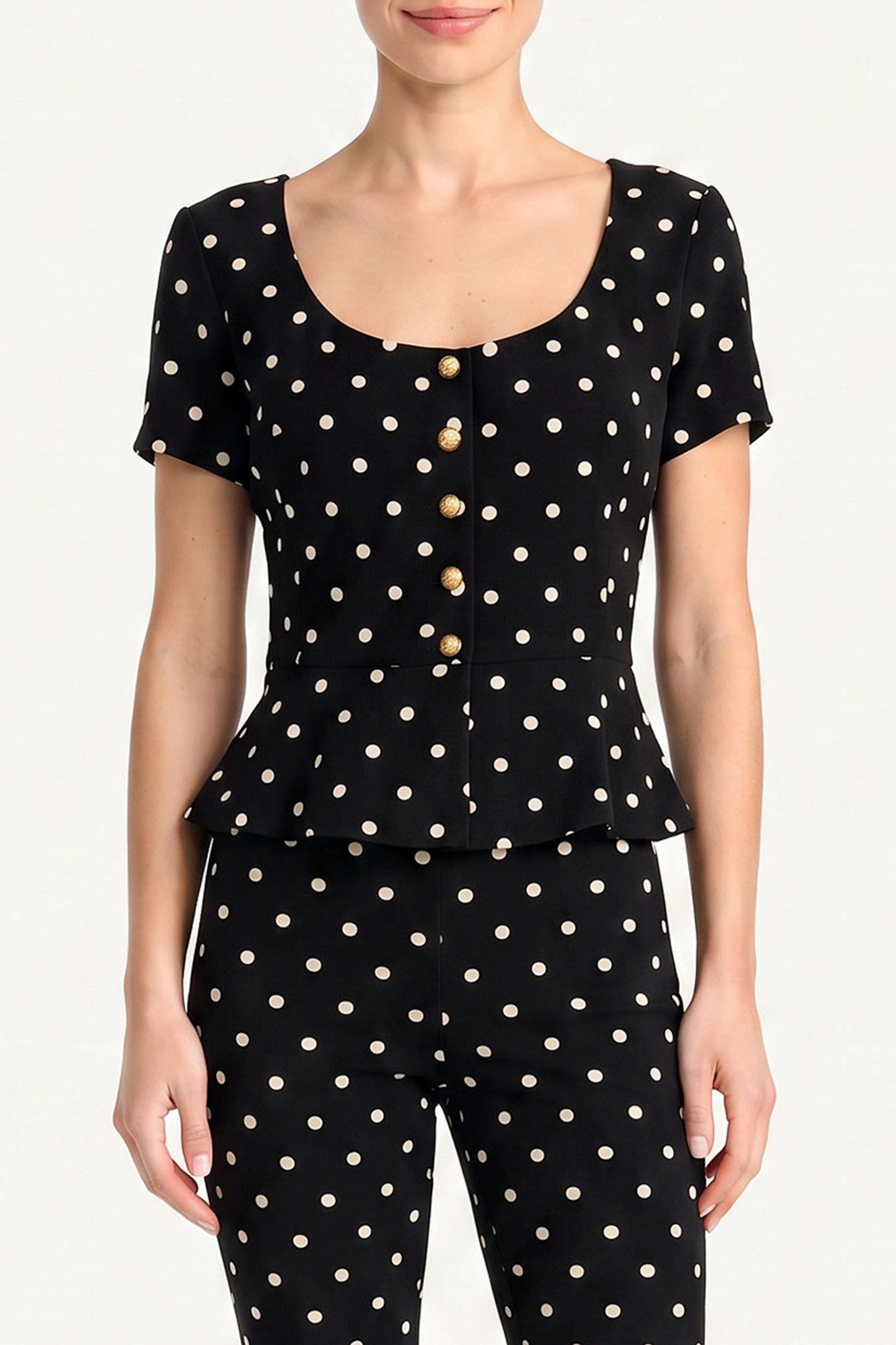 Nico Top in Polka Dot View 1
