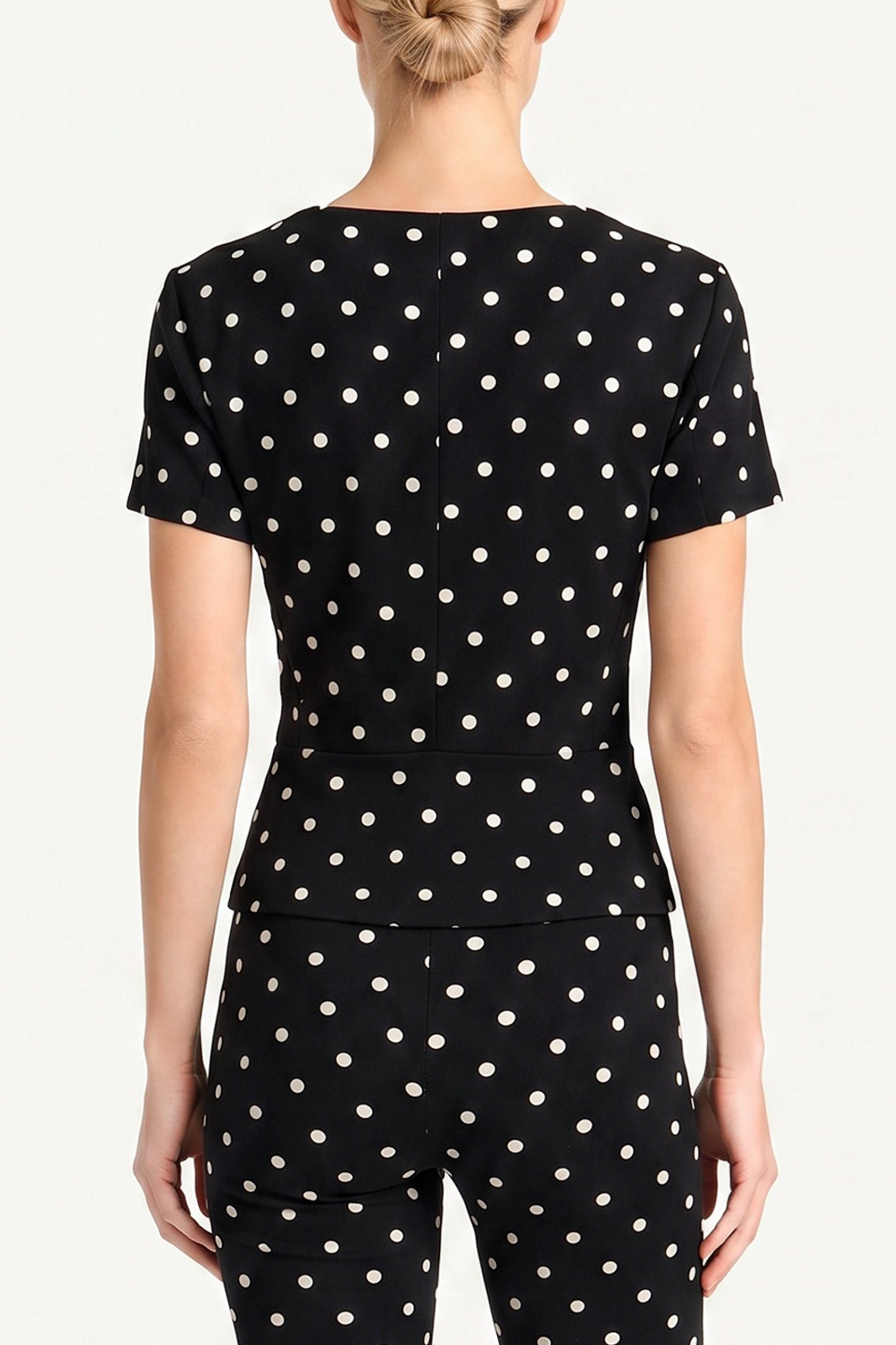 Nico Top in Polka Dot view 3