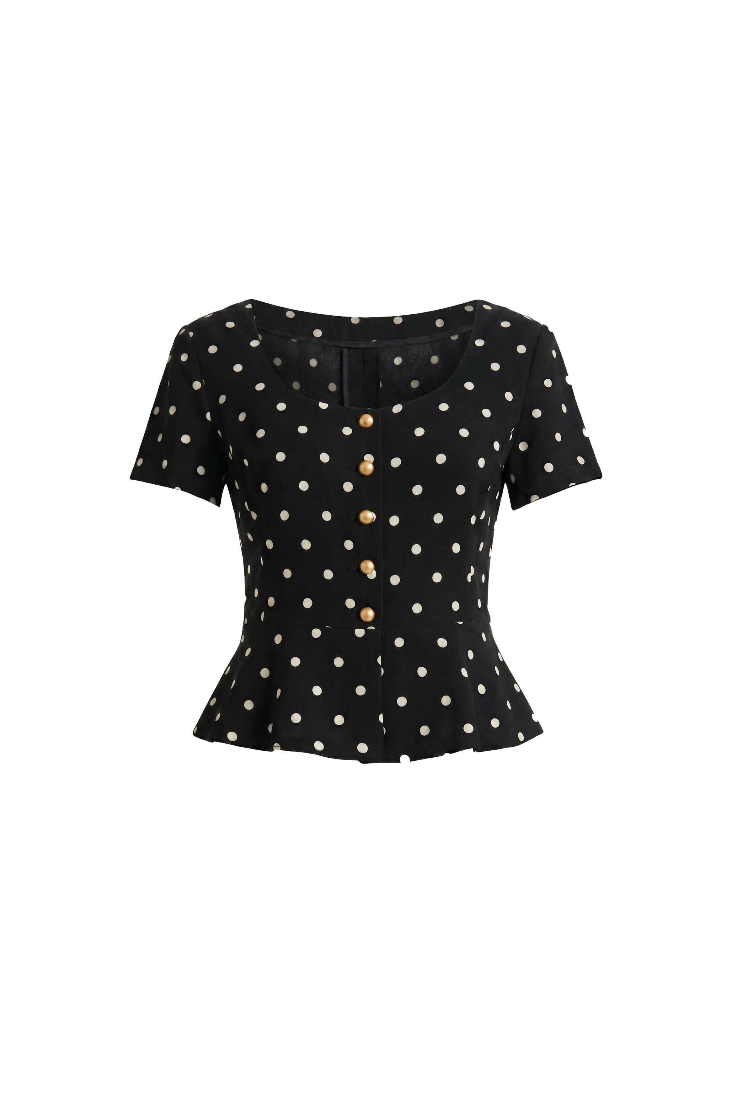 Nico Top in Polka Dot view 4