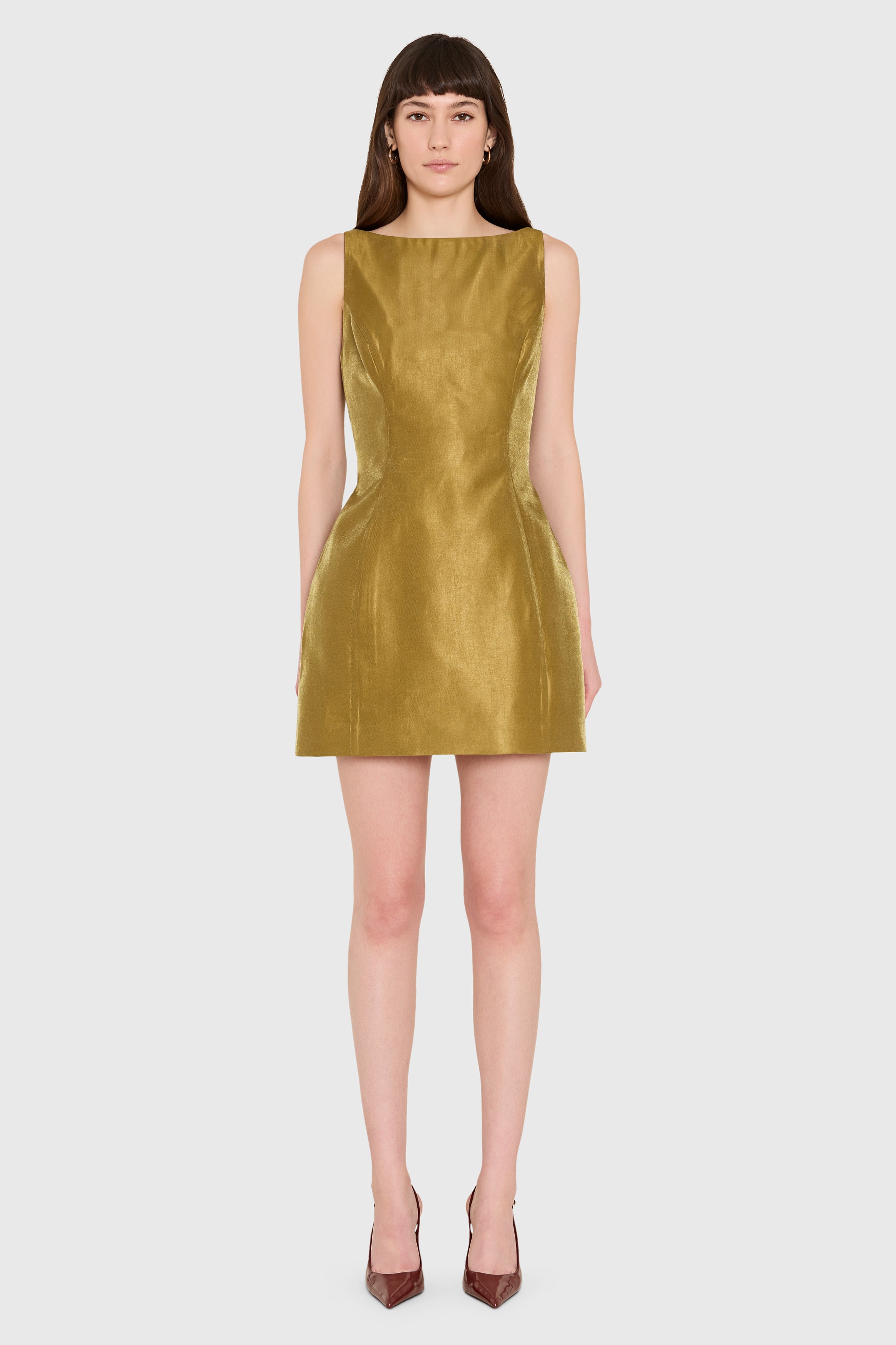 Tonya Dress in Mercury view 1