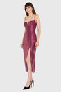 Lyra Midi Dress in Mercury View 2