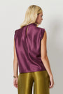 Sleeveless Fabienne Top in Mercury View 3