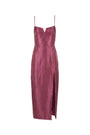 Lyra Midi Dress in Mercury View 6