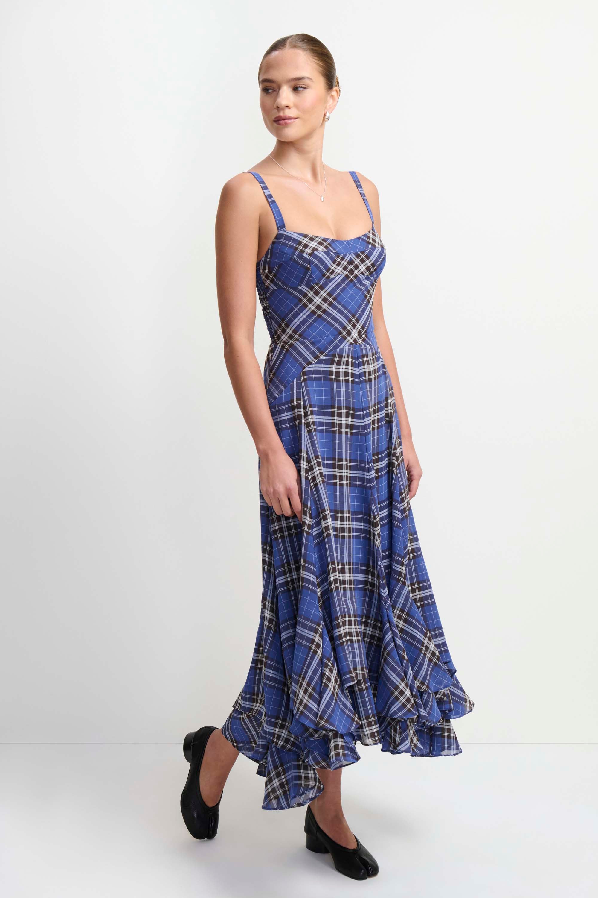 Monterey Dress in Plaid view 4