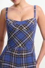 Monterey Dress in Plaid View 3