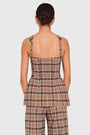 Andreina Top in Academy Plaid View 3