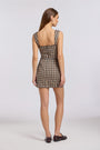 Levy Romper in Plaid View 2