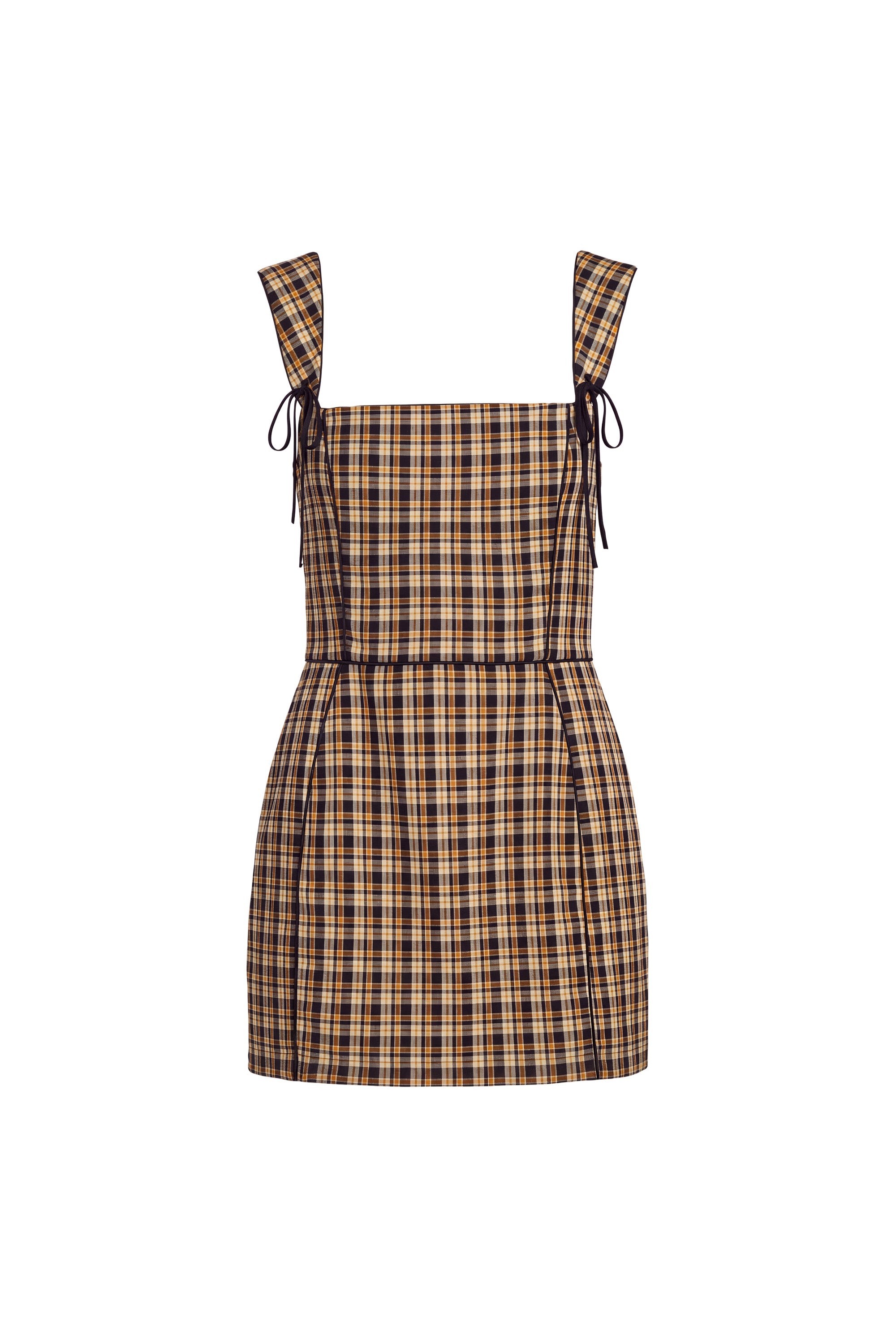 Levy Romper in Plaid view 5