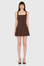 Courtney Dress in Elson Plaid View 1