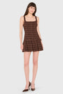 Courtney Dress in Elson Plaid View 5