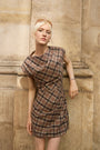 Dalancey Dress in Academy Plaid View 6