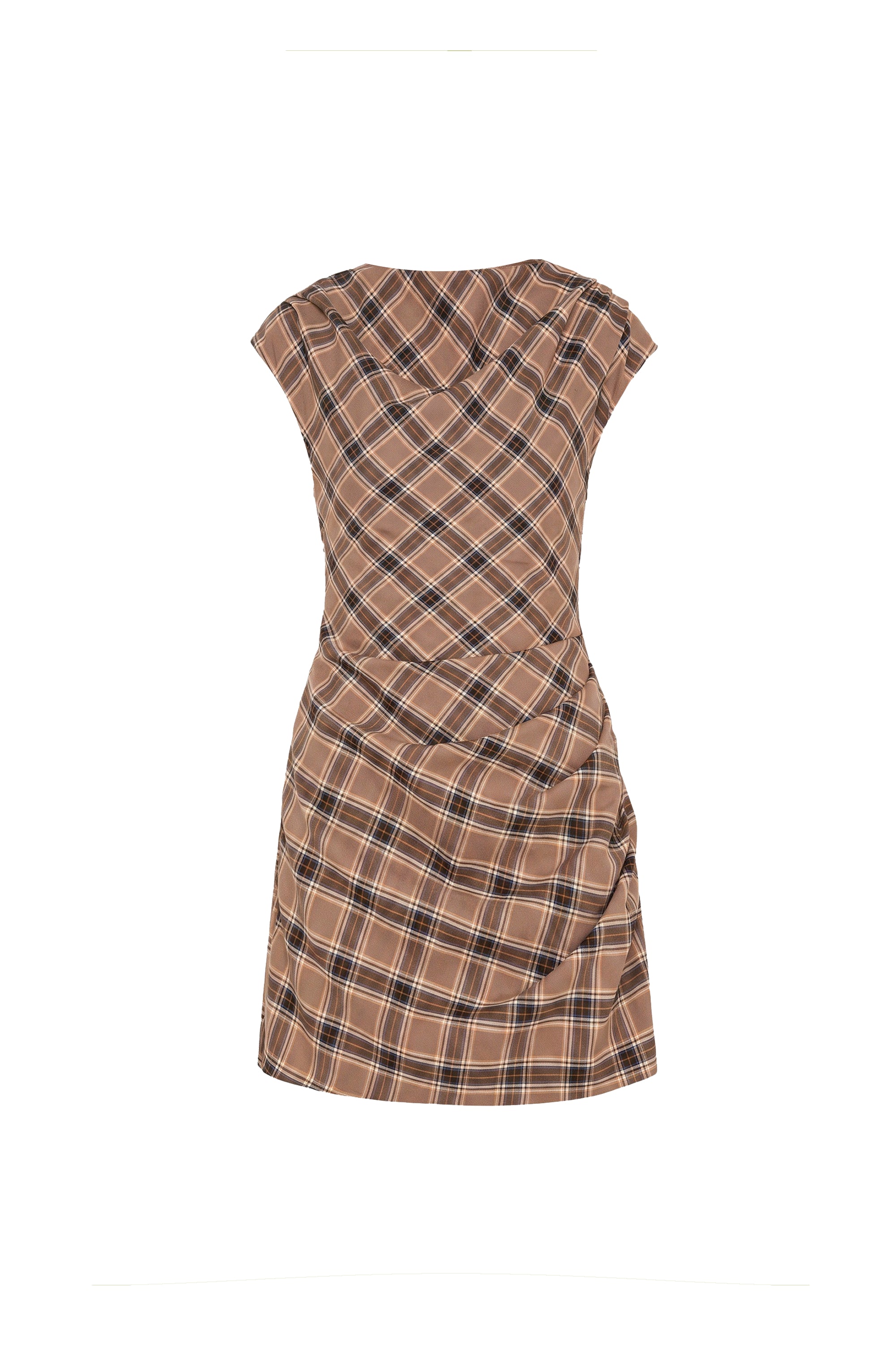 Dalancey Dress in Academy Plaid view 6